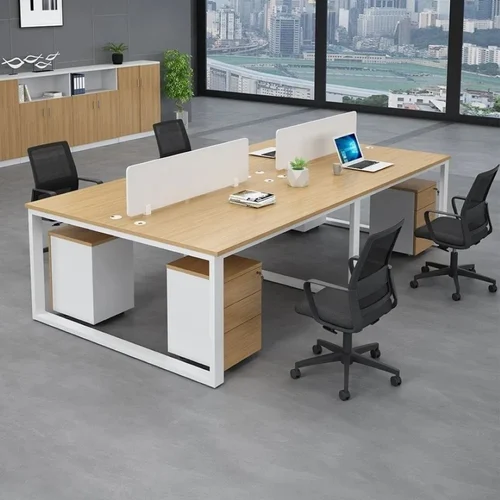 White Modular Office Workstation White Modular Office Workstation